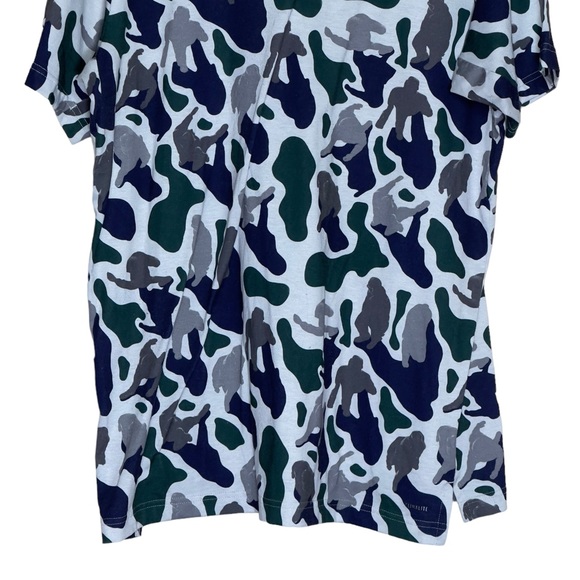 Adidas x NERD Pharrell Camo FreeLift Prime Climalite Size Large Short Sleeve Tee - Picture 6 of 7